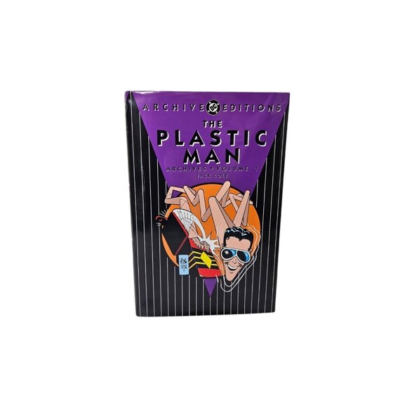 DC Archive Editions THE PLASTIC MAN Archives Vol 1 Jack Cole Hardcover DC Comics - Picture 1 of 16